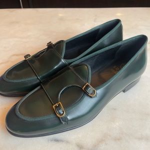 Edhen Milano - Brera Green Loafers - NEW